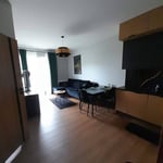 Alquiler de un acogedor apartamento con patio, 38 m², distrito Łagiewniki, Cracovia, Polonia